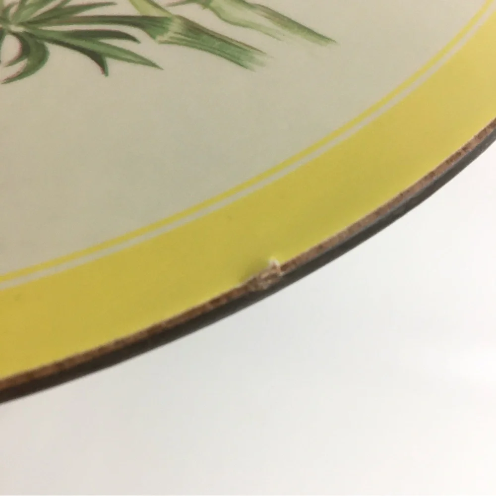 Vintage Pimpernel Yellow Floral Placemats and Coasters Set